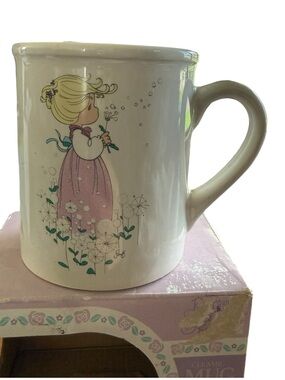 Precious Moments Mom You’re A Wish Come True Mug 1994 Enesco w/ Box Vintage